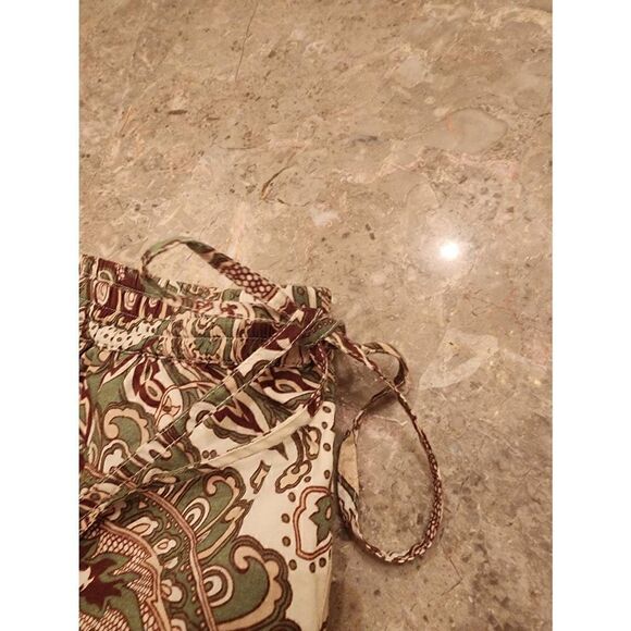 Banana Republic side tie paisley print tiered skirt size small - Picture 8 of 9